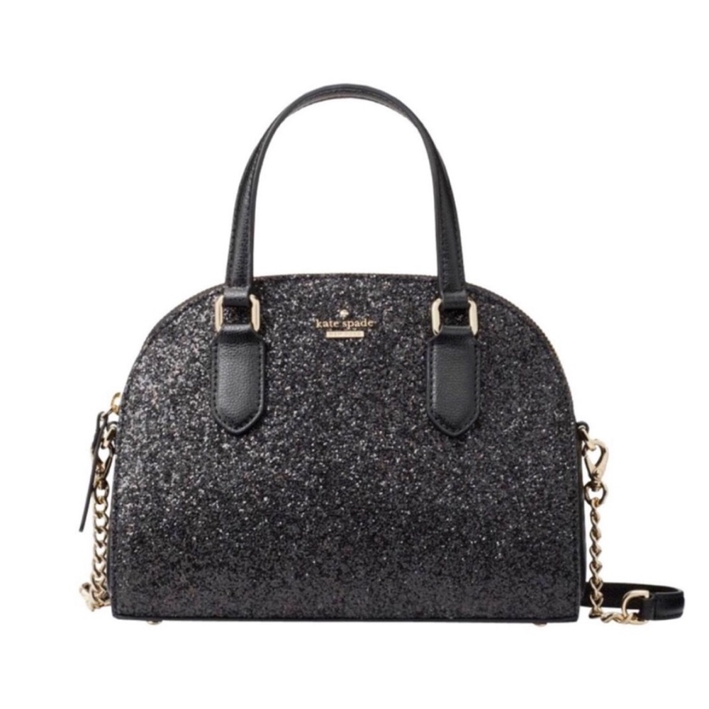 NWT Kate Spade New York
LAUREL WAY GLITTER MINI REILEY SATCHEL